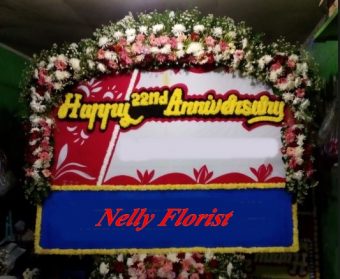 bunga karangan anniversary BP-012