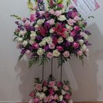 Jual standing flower murah di Bandung